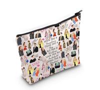 MYSOMY Gossip TV Show - Bolsa de cosméticos inspirada en el programa de televisión de Serena Blair, regalo divertido para fanáticos del Upper East Side, Bolsa de chismes, Morden