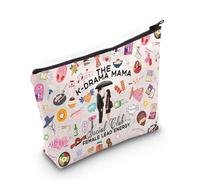 MYSOMY K-Drama Mama Social Club - Bolsa de maquillaje para fanáticos del drama coreano, regalo divertido para amantes del drama K-Drama, K-drama Mama Bag3, Morden