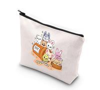MYSOMY K-POP Group Gift SKZ - Bolsa de maquillaje para aumentar la serotonina con personajes SKZ, bolsa de cosméticos, regalo para amantes de la música K-pop, Serotonina Booster Skz, Morden