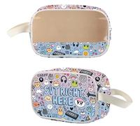 MYSOMY Korea Music Band - Bolsa de maquillaje transparente para fans de quilates, artículos esenciales para conciertos SVT, Svt Cmb, Estilo retro