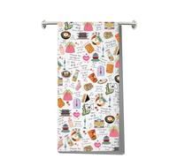 MYSOMY Korea - Toalla de cocina Corea Seúl, toalla de cocina K Drama K Pop Lover Gifts South Korea Toalla de mano (Corea del Sur, uk1)