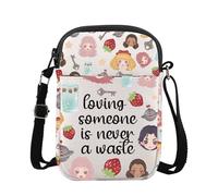 MYSOMY Nana - Bolso cruzado de anime para Nana, regalos de Nana & Hachi, Loving Someone Is Never a Waste Nana, bolsa de hombro de anime, Loving Someon Uk2, 111