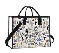 MYSOMY Newsies - Bandolera musical con texto en inglés "Don't Sell Papes Newsies" - Bolsa de hombro musical, Nuevo Sies Tg2