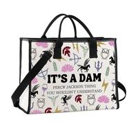MYSOMY Percy - Bolsa de maquillaje inspirada en la película Campamento Half Blood Gift It's A Percy Thing You Wouldn't Understand Delphi Strawberry Service con cremallera, It's a Dam Tg1 Uk1