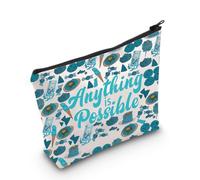 MYSOMY Percy Camp Half Blood - Bolsa de maquillaje Anything is Possible Percy, bolsa de cosméticos Percy Book Lover Gift PJO Merch, Possible Bag3, Morden
