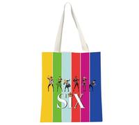 MYSOMY Six The Musical Gift Queens Broadway - Bolsa de hombro musical Queens para fanáticos del teatro musical, Seis Tb3, 40*35CM