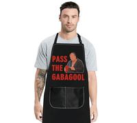 MYSOMY Tony - Delantal de cocina Tony And Duck Gifts Pass The Gabagool Gifts Gangster Movie Delantal, Pasa el Reino Unido 1, 49cm x 68cm