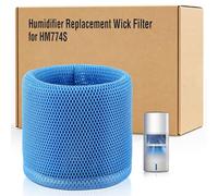 Mysora 1 filtro de mecha humidificador 774S compatible con humidificador evaporativo DREO para dormitorio, filtros lavables para agua dura, diseño de malla multicapa 3D, mejora la e