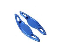 MYSSJS Levas Cambio 2x Pegatinas De Extensión Para Palanca Cambios Del Volante Coche, Accesorios Estilo Para Civic 11.º (2022, 2023 Y 2024)(Blue)