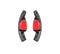 MYSSJS Levas Cambio Extensión De Paleta Cambio Volante Fibra Carbono Para A3 RS3 A4 B9 S4 A5 RS6 R8 A6 A7 Q3 A8 Q5 S5 Q7 S6 TT S7 TTS S8(C Forged Carbon Fiber Black)