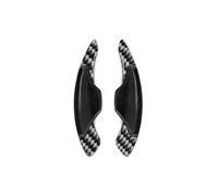 MYSSJS Levas Cambio Extensión De Paleta Cambio Volante Para Cadillac ATS 2013-2017, CT6 40T 80T 2016-2019(Carbon Fiber Black)