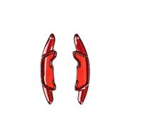 MYSSJS Levas Cambio Extensión Levas Cambio Volante Fibra Carbono Para Hyundai Ioniq 5 N 2024-2025, Accesorios Interiores(RED)