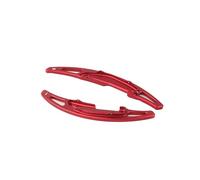 MYSSJS Levas Cambio Extensión Palanca Cambios Volante Coche Para M2 M3 M4 M5 X5M X6M F87 F85 F86 F80 F82 F83 F10 M6 F12 2016 2017(Red)