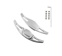 MYSSJS Levas Cambio Extensión Paleta Cambio Volante Para Hyundai Sonata YF I40 VF 2009-2014, Accesorios De Estilo Para Coche(Silver)