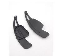 MYSSJS Levas Cambio Extensor Paleta Cambio Volante Coche, Aleación Aluminio, Para SQ5 Q2 Q5 Q7 A3 A4 A5 S3 S5 2017 Y 2018, SLINE Quattro(Black)