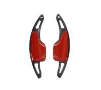 MYSSJS Levas Cambio Levas De Cambio ABS Con Impresión Fibra Carbono Para Camaro 6.ª Generación 2016, 2017, 2018, 2019 Y 2020(Black)