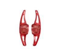 MYSSJS Levas Cambio Paletas De Cambio Volante Fibra Carbono Para MK2 Golf 7/8 Alltrack MK7/8 T-cross Passat B8 GTI R Line E(Red)