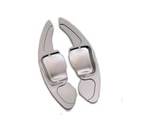 MYSSJS Levas Cambio Paletas De Cambio Volante Para Beetle Touareg R32 Eos R36 Golf 5 6 GTI R Polo Jetta Passat(GRAY)