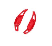 MYSSJS Levas Cambio Para Vios Raize Revo Fortuner Altis Mark X Levin Camry Corolla Zelas RAV4 Nova Car Shift Paddle Paleta De Volante(Red)
