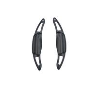 MYSSJS Levas Cambio Pegatinas Para Palanca Cambios Rápidas Y Extensibles Volante Coche Para Camry SE GR WS Corolla RAV4 XSE Hybrid Crown Avalon(Black)