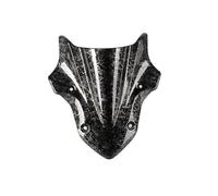 MYSSJS Parabrisas Moto para Z900 Z 900 2017 2018 2019 Deflector De Viento Accesorios para Motocicleta Parabrisas De Doble Burbuja Deflector Cupula Moto(Water Forging)