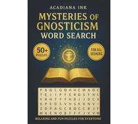 Mysteries of Gnosticism Word Search: Relaxing and Fun Puzzles for Everyone with Easy to Read Print about the Gnostics, Wisdom, Mindfulness and More | ... Gift for Vacations, Holidays and Free Times
