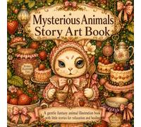 Mysterious Animals Story Art Book: A Gentle Fantasy Animal Illustration Book with Little Stories for Relaxation and Healing (Fantasy Animal Story Art Book Series)