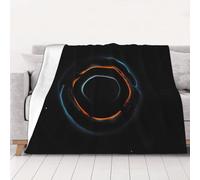 Mysterious Cosmic Black Holes - Manta de franela estampada de 80 x 60 pulgadas, manta de franela suave, perfecta para decoración de otoño para el hogar y viajes (30-80 pulgadas)
