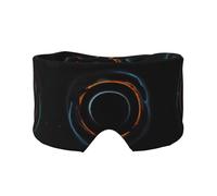Mysterious Cosmic Black Holes Print Sleep Orejeras Máscara - Bloquea la luz, ajustable, ideal para viajes, meditación y yoga