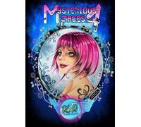 Mysterious Faces 4: Greyscale coloring book (cold version)