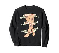 Mysterious Leg Bruise Club - Funny Clumsy Person Sudadera