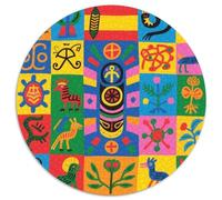 Mysterious Symbol Pattern Rompecabezas Imposible,desafío Para Adultos Totem Entretenimiento Creativo 1000 Piezas Obra De Arte De Juego De Para Adultos, Regalos A Partir De 14 Años 1000pcs (67.5x67.5cm