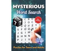 Mysterious Word Search Puzzle Book: Word searches with easy to read print about Mystery, Crime and more | 6 x 9 inches, 110 pages | 50+ puzzles… Gift for vacations, Holidays and Free Times