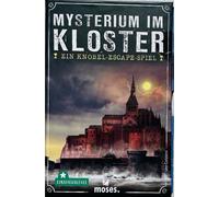 Mysterium Im Claustro Moses Juego de la Familia Escapespiel Cartas Rätselspiel