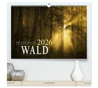 Mysterium Wald (hochwertiger Premium Wandkalender 2026 DIN A2 quer), Kunstdruck in Hochglanz: Der Wald im Wechsel der Jahreszeiten