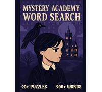 Mystery Academy Word Search: Spooky Word Search Puzzle Book | Large Print Haunted Halloween Mystery Puzzles for Adults, Teens, and All Ages
