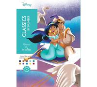 Mystery Colouring - Classics by Number: Reveal iconic Disney characters with colour by number