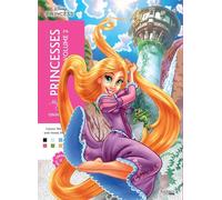 Mystery Colouring - Princesses Vol. 2: Reveal iconic Disney characters with colour by number
