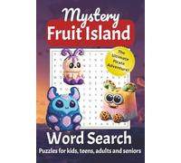 Mystery Fruit Island Word Search Puzzle Book: Word Searches with Easy-to-Read Print about Pirates, Power Fruits, Ocean Quests and More | 6x9 inches, ... Gift for Vacations, Holidays, and Free Time