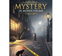 Mystery in Monochrome: A Mindful Crime Scene Coloring Journey for Adults