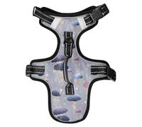 Mystery Jellyfish - Chaleco reflectante azul dorado para perro para Boston Terrier, lindo chaleco para perros grandes, chaleco para perro