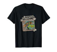 Mystery Machine Cartoon Van Gráfico Camiseta