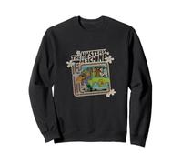 Mystery Machine Cartoon Van Gráfico Sudadera