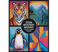 Mystery Mosaic Color by Number Coloring Book for Adults: A Unique Color-By-Number Journey Filled With Intricate Mosaic Layouts That Encourage ... and Provide Hours of Relaxing Fun