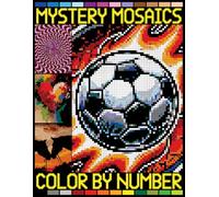 Mystery Mosaic Color By Number: Simple Quest Designs for Relaxation, Great Gift Idea