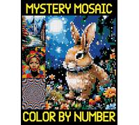 Mystery Mosaics Color by Number: A Relaxing mosaic Coloring Journey with Patterns of Animals, Nature, Landscapes & Flowers (Quest Extreme Challenges)