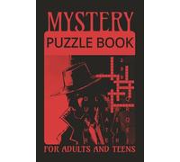 Mystery Puzzle Book: Word Searches, Crosswords, and More About Mystery and Related Terminology | 6x9 Inches, 108 Pages | 70 Puzzles...Gift for Vacations, Holidays, and Relaxation