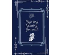 Mystery Reading Journal for Book Enthusiasts | 53 Book Reviews | 120 pages | Booktok Reading Journal