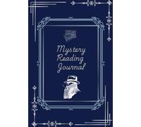 Mystery Reading Journal for Book Enthusiasts | 53 Book Reviews | 120 pages | Booktok Reading Journal