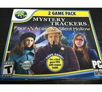 Mystery Trackers - Juego de 2 DVD-ROM para juegos de PC, diseño de cuatro ases y objetos ocultos silenciosos